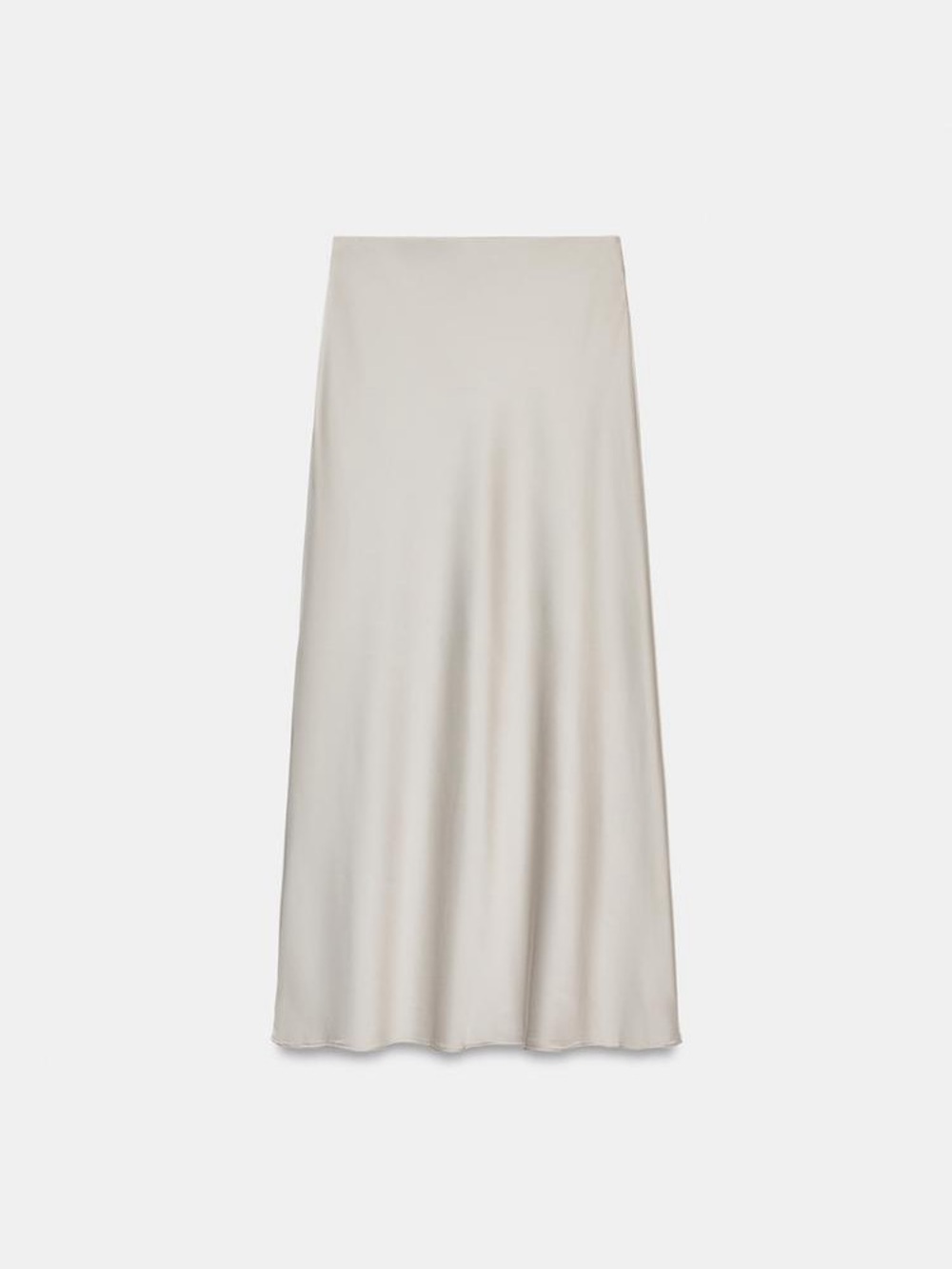 Zara | Satin Effect Midi Skirt